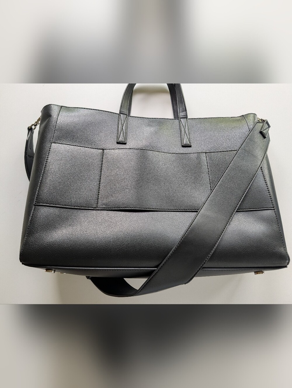 CALPAK Laptop Tote Black 16" Like New - Picture 4 of 7